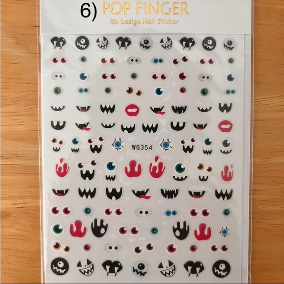 Halloween Nail Art Stickers - Picture 9 of 16